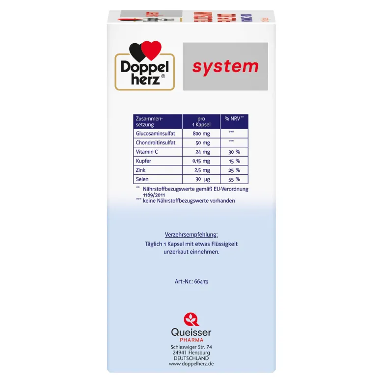 Doppelherz system Glucosamin Plus 800 Kapseln, 120 St