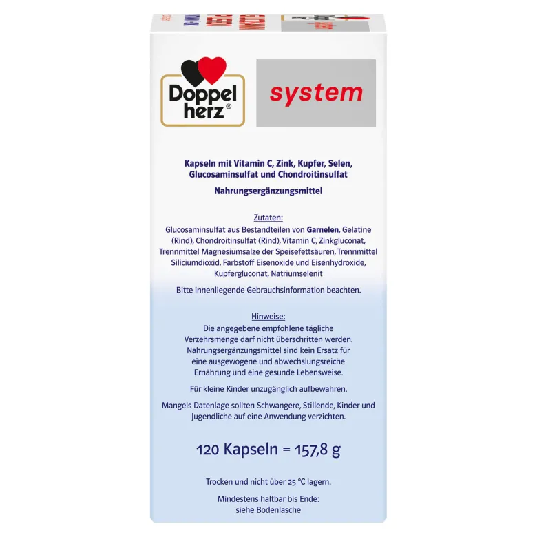 Doppelherz system Glucosamin Plus 800 Kapseln, 120 St