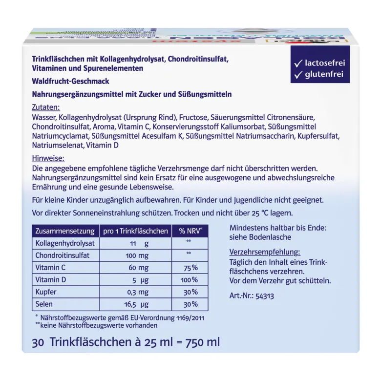 Doppelherz system Kollagen 11.000 Plus Ampullen, 30X25 ml