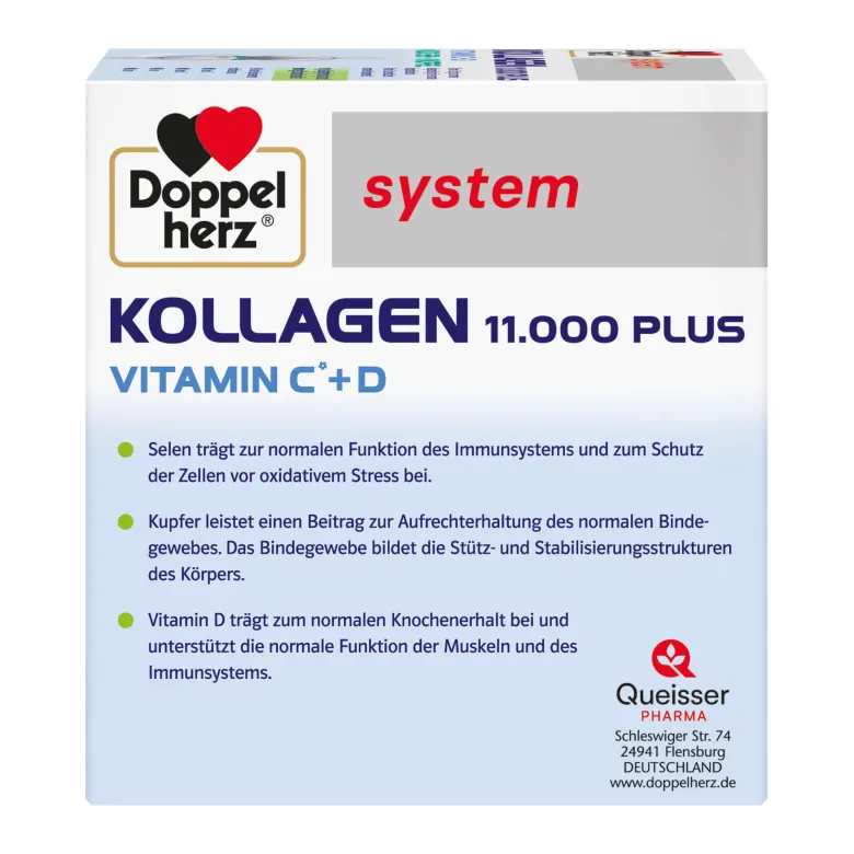 Doppelherz system Kollagen 11.000 Plus Ampullen, 30X25 ml