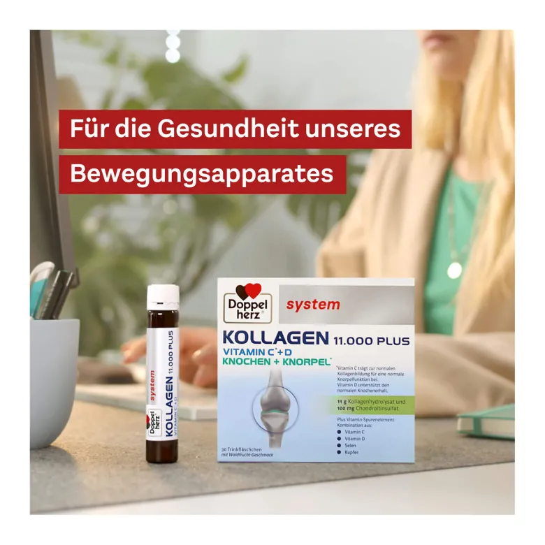 Doppelherz system Kollagen 11.000 Plus Ampullen, 30X25 ml
