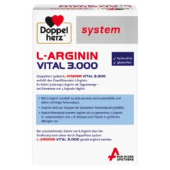 Doppelherz system L-Arginin Vital 3.000 Kapseln, 120 St