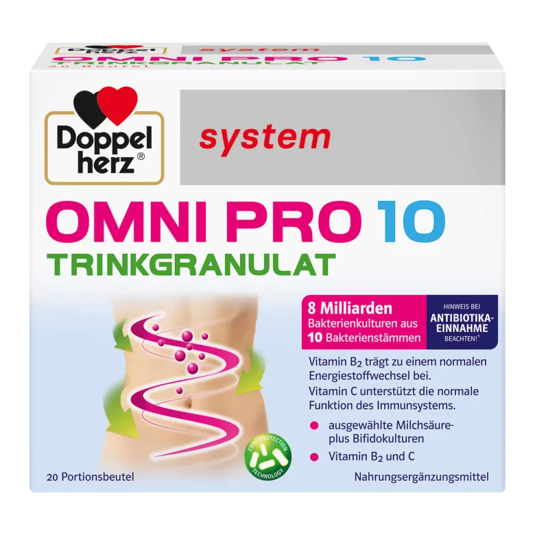 Doppelherz system Omni Pro 10 Trinkgranulat, 20 St
