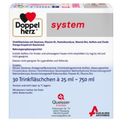 Doppelherz system Vitamin B12 Plus Energie Trinkampullen, 30X25 ml