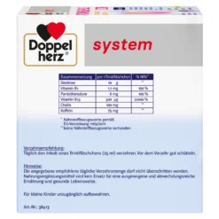 Doppelherz system Vitamin B12 Plus Energie Trinkampullen, 30X25 ml
