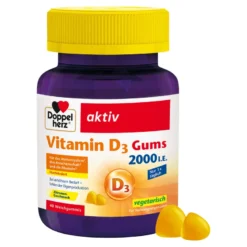Doppelherz Vitamin D3 2000 I.E. Weichgummis, 40 St