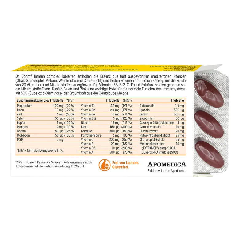Dr. Böhm Immun complex Tabletten, 30 St
