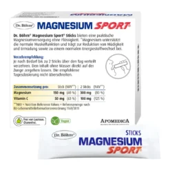 Dr. Böhm Magnesium Sport Sticks, 20X1.5 g
