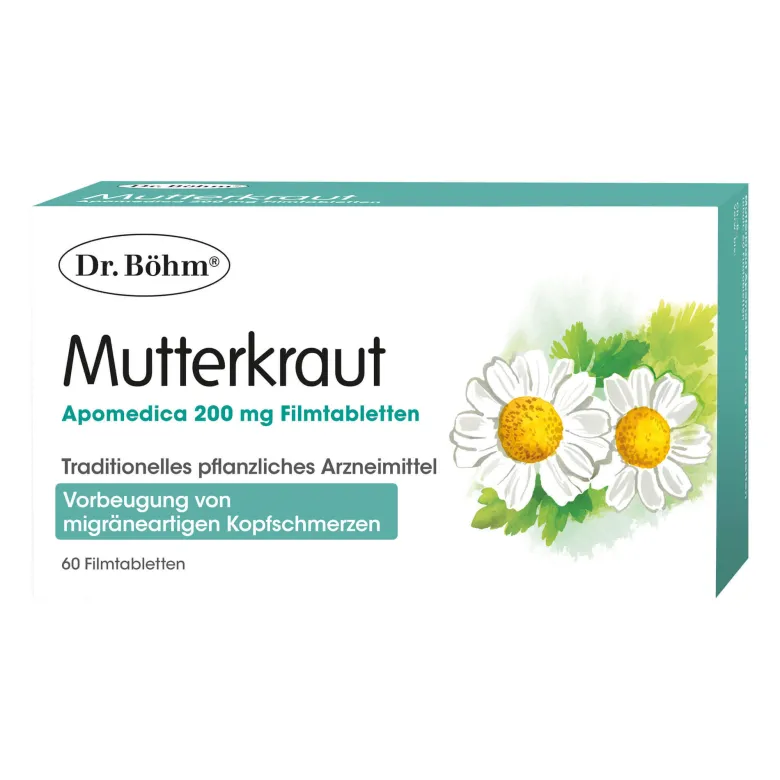 Dr. Böhm Mutterkraut 200 mg Filmtabletten, 60 St