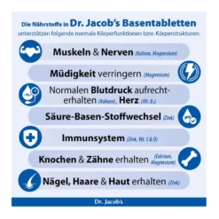 Dr. Jacobs Basentabletten, 250 St