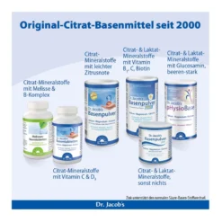 Dr. Jacob's Melissen-Basentabletten B-Vitamine Mineralstoffe, 250 St