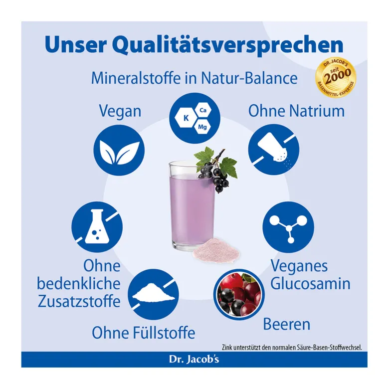 Dr. Jacob's pHysioBase Basen-Citrat-Basenpulver + Glucosamin, 300 g