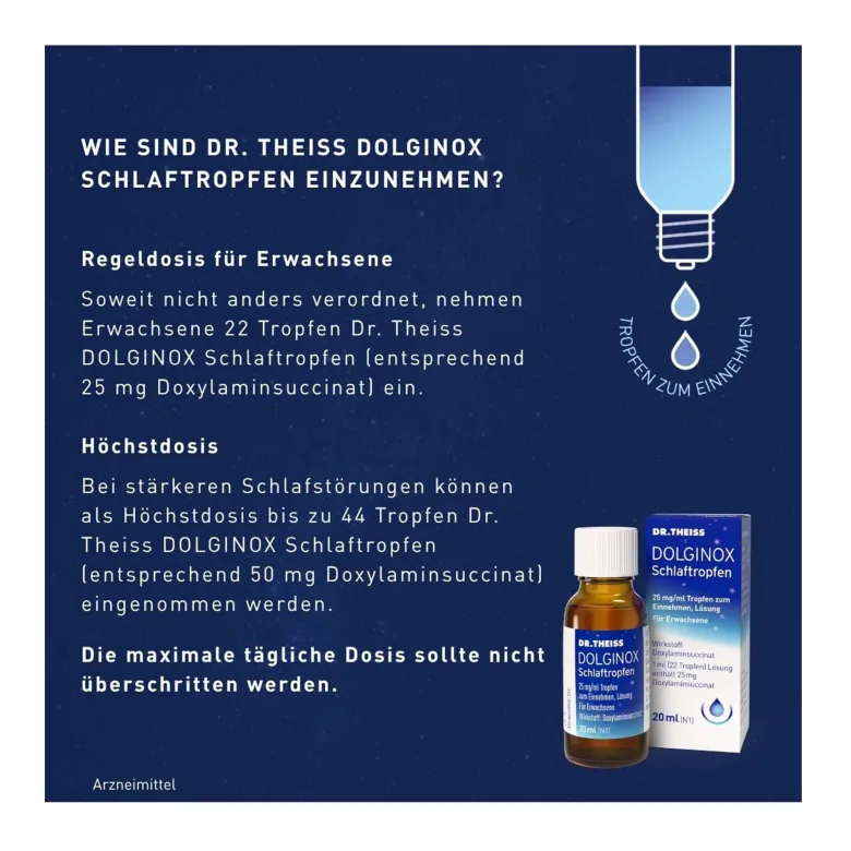 Dr. Theiss Dolginox Schlaftropfen, 20 ml