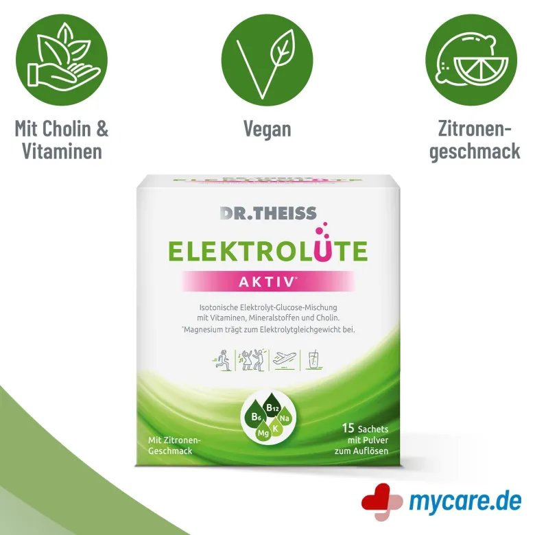 Dr. Theiss Elektrolüte Aktiv Pulver, 15 St