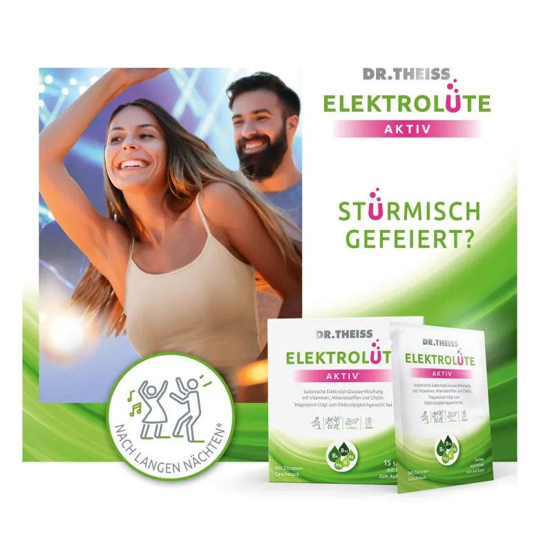 Dr. Theiss Elektrolüte Aktiv Pulver, 15 St