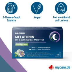 Dr. Theiss Melatonin Ein- & Durchschlaf-Tabletten, 60 St