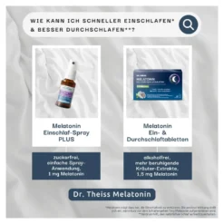 Dr. Theiss Melatonin Ein- & Durchschlaf-Tabletten, 60 St
