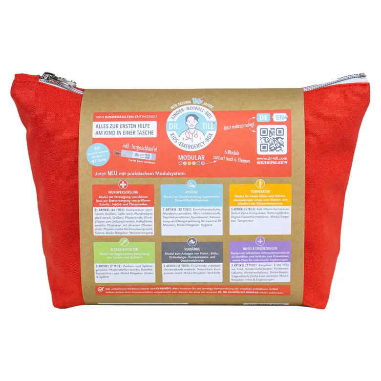 Dr. Till Kindernotfallbox-Tasche Modular, 1 P