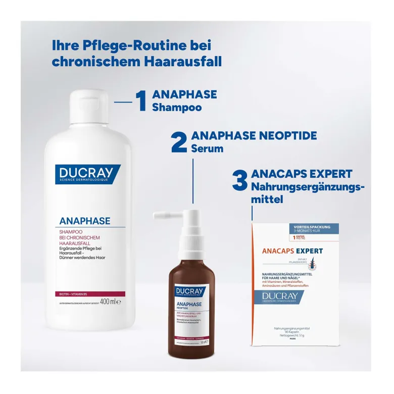 Ducray Anaphase Neoptide Anti-Haarausfall- & Wachstumsserum, 2X50 ml