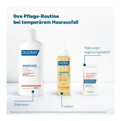 Ducray Anaphase Shampoo bei temporärem Haarausfall, 400 ml