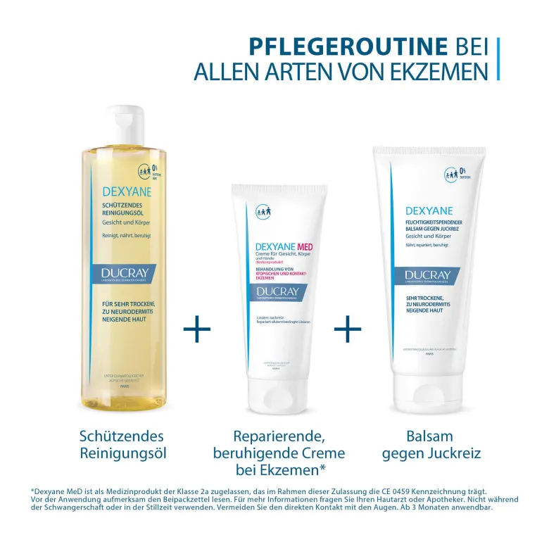 Ducray Dexyane MED Creme bei Ekzemen, 100 ml