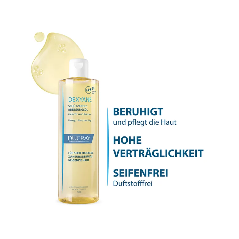 Ducray Dexyane Schützendes Reinigungsöl, 400 ml