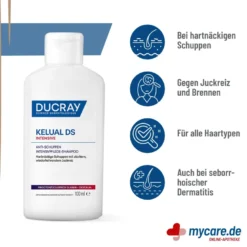 Ducray Kelual DS Intensive Anti-Schuppen-Shampoo, 100 ml