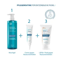 Ducray Keracnyl Waschgel, 400 ml