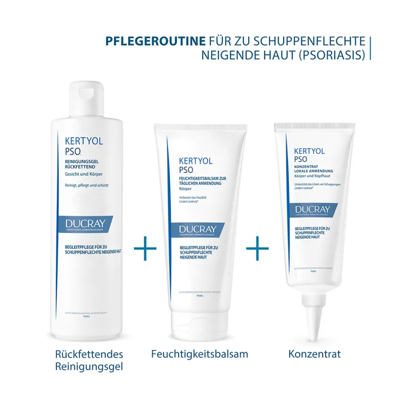 Ducray Kertyol P.S.O. Rückfettendes Reinigungsgel, 400 ml