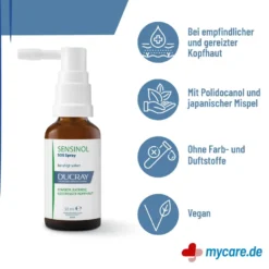Ducray Sensinol SOS-Spray bei Juckreiz, 30 ml