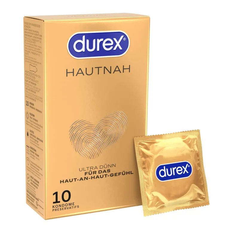 Durex Hautnah latexfrei Kondome, 10 St