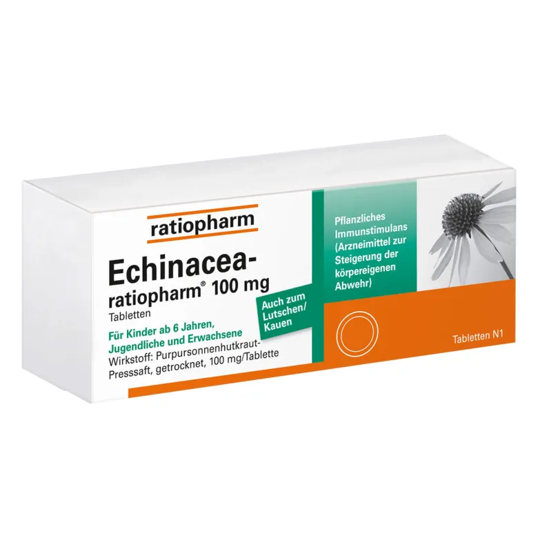 Echinacea-ratiopharm 100 mg, 50 St