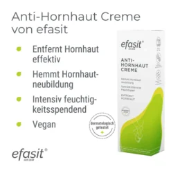 Efasit Anti-Hornhaut Creme, 75 ml