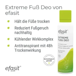 Efasit Extreme Fuß Deo Spray, 150 ml