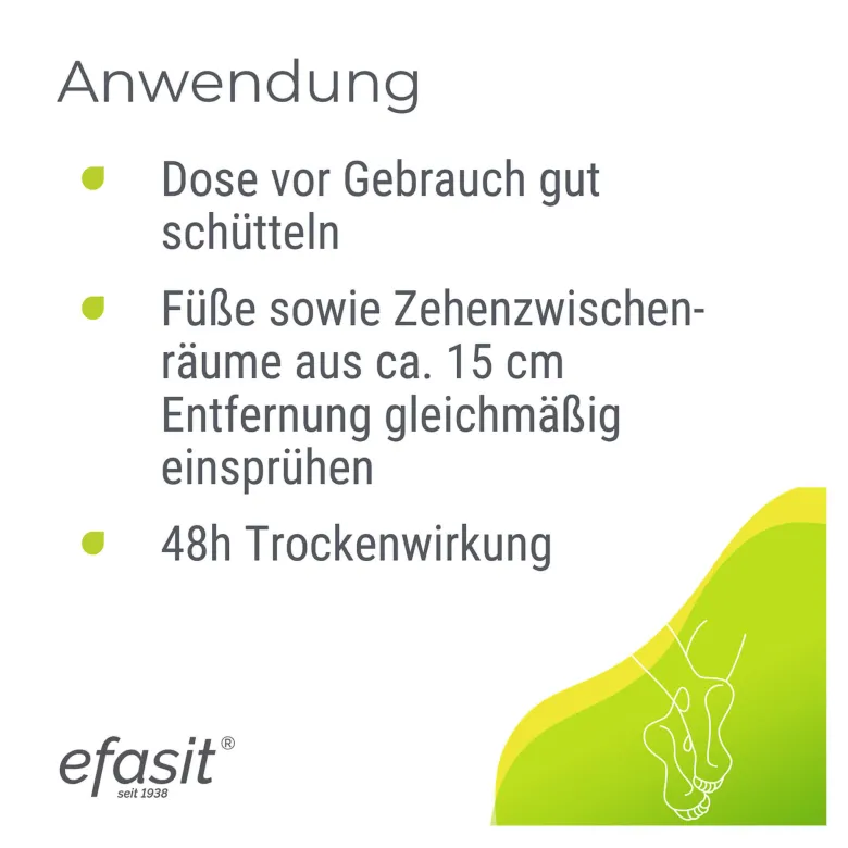 Efasit Extreme Fuß Deo Spray, 150 ml