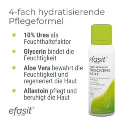 Efasit Fuß Schaum Trockene Haut, 125 ml