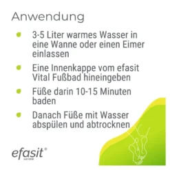 Efasit Vital Fußbad, 400 g