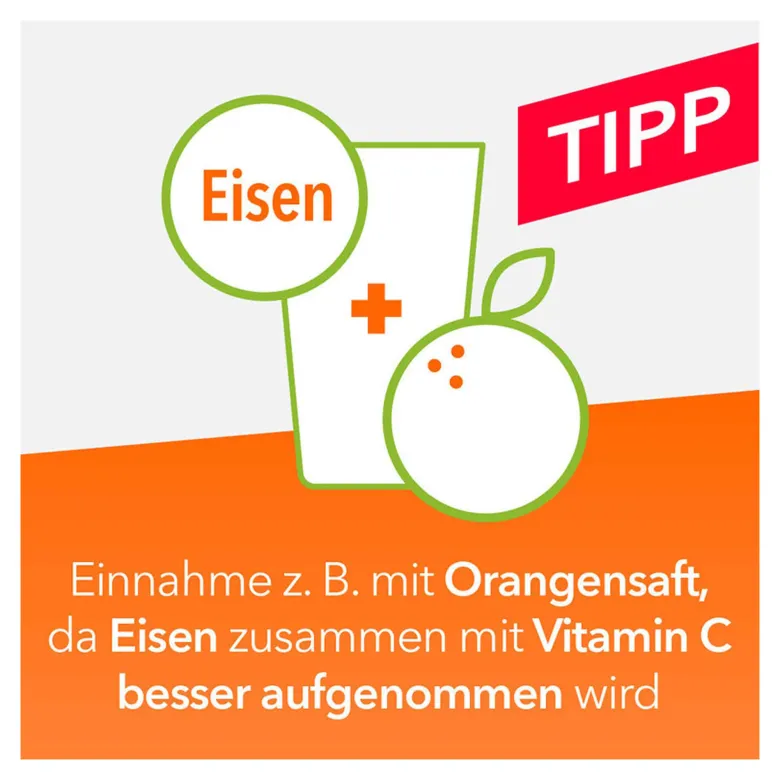 Eisentabletten-ratiopharm 100 mg, 100 St