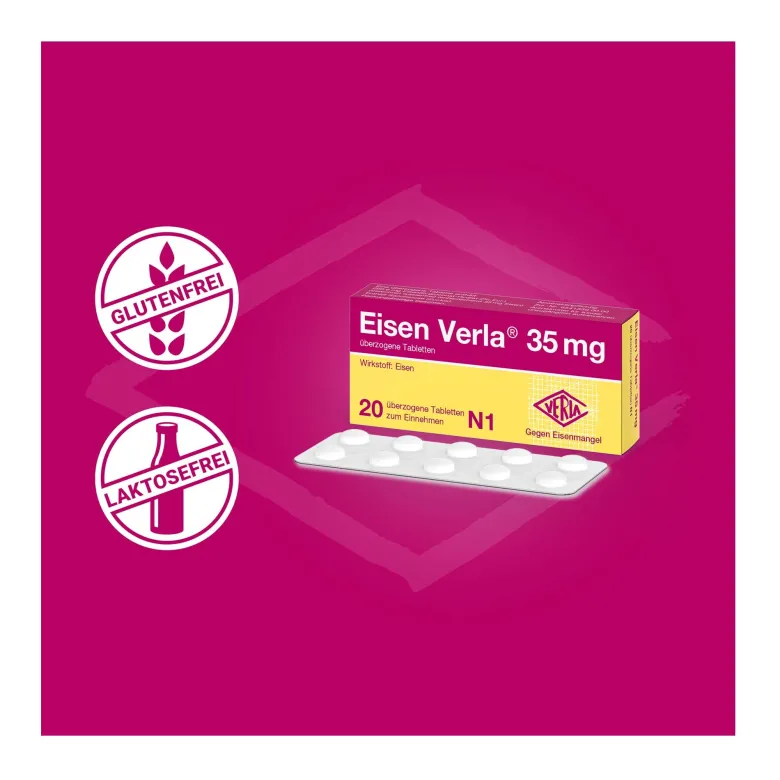 Eisen Verla 35 mg, 20 St