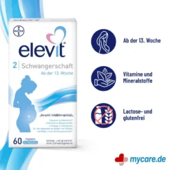 Elevit 2 Schwangerschaft Weichkapseln, 60 St