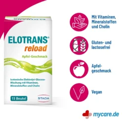 Elotrans reload Elektrolyt-Pulver Apfel, 15X7.45 g