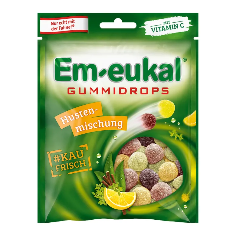 Em-eukal Gummidrops Hustenmischung zuckerhaltig, 90 g