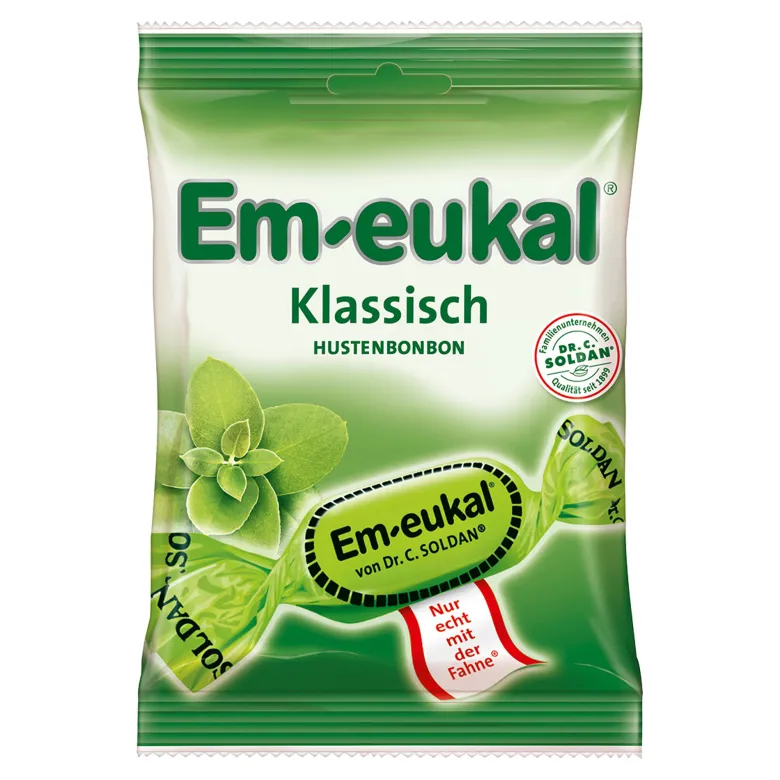 Em-eukal Hustenbonbons zuckerhaltig, 75 g