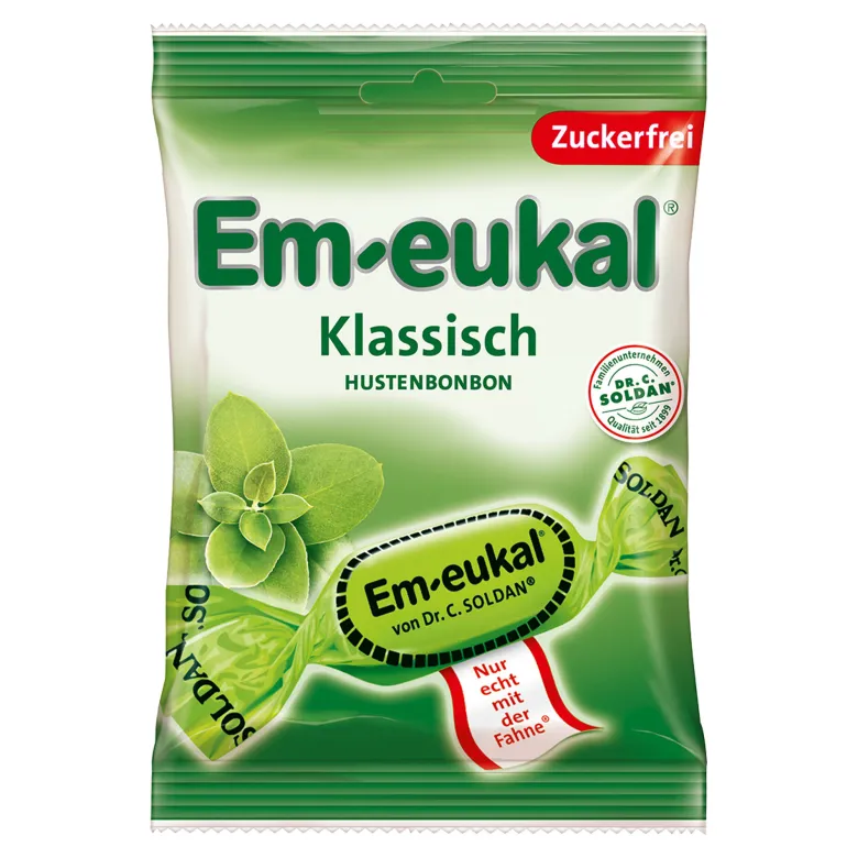 Em-eukal Klassisch zuckerfrei, 75 g
