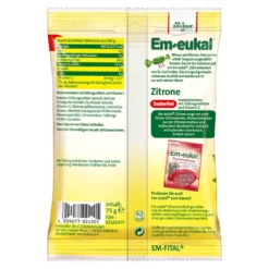 Em-eukal Zitrone zuckerfrei, 75 g