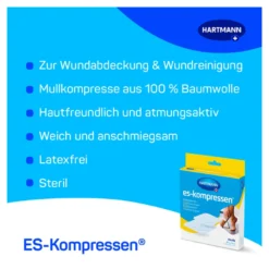 Es-Kompressen steril 10 x 10 cm, 5X2 St