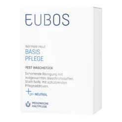 Eubos BASIS PFLEGE Waschstück Fest Blau, 125 g