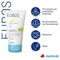 Eubos Haut Ruhe Ultra sensitiv Sonnenlotion LSF50+, 150 ml