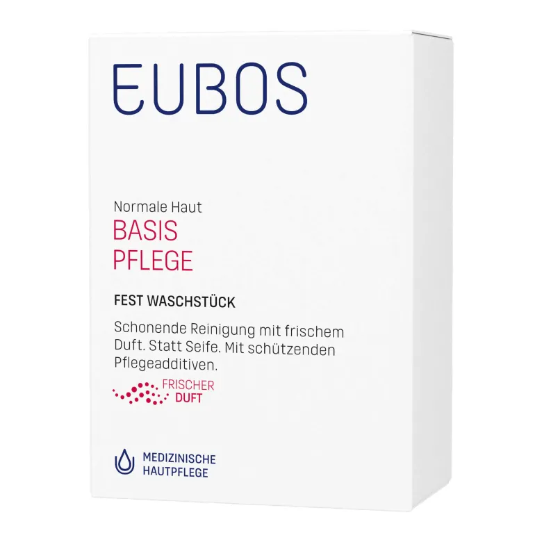 Eubos Waschstück Fest Rot, 125 g