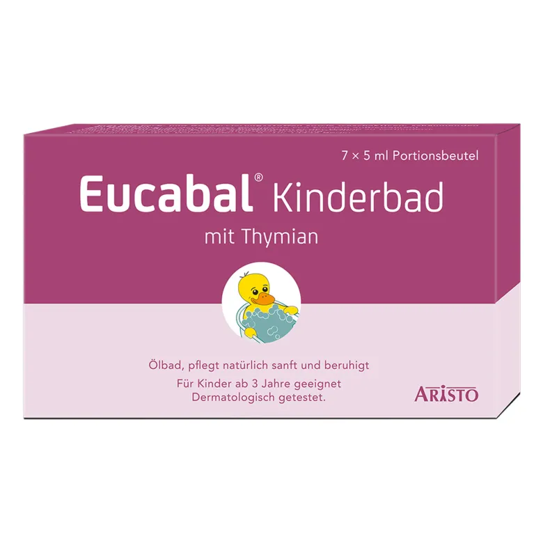 Eucabal Kinderbad mit Thymian, 7X5 ml